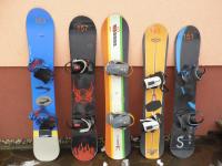Snowboard a boty