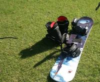 Predám snowboard set s obalom